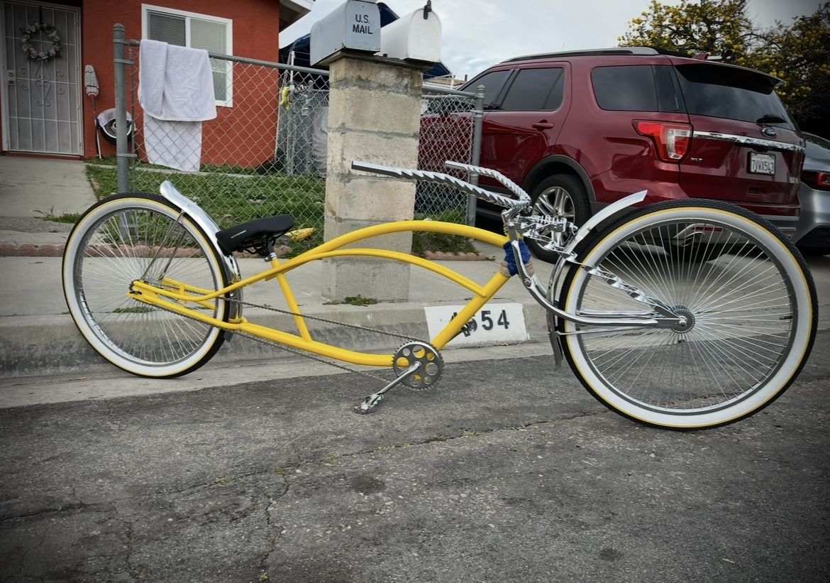 stretch lowrider bike