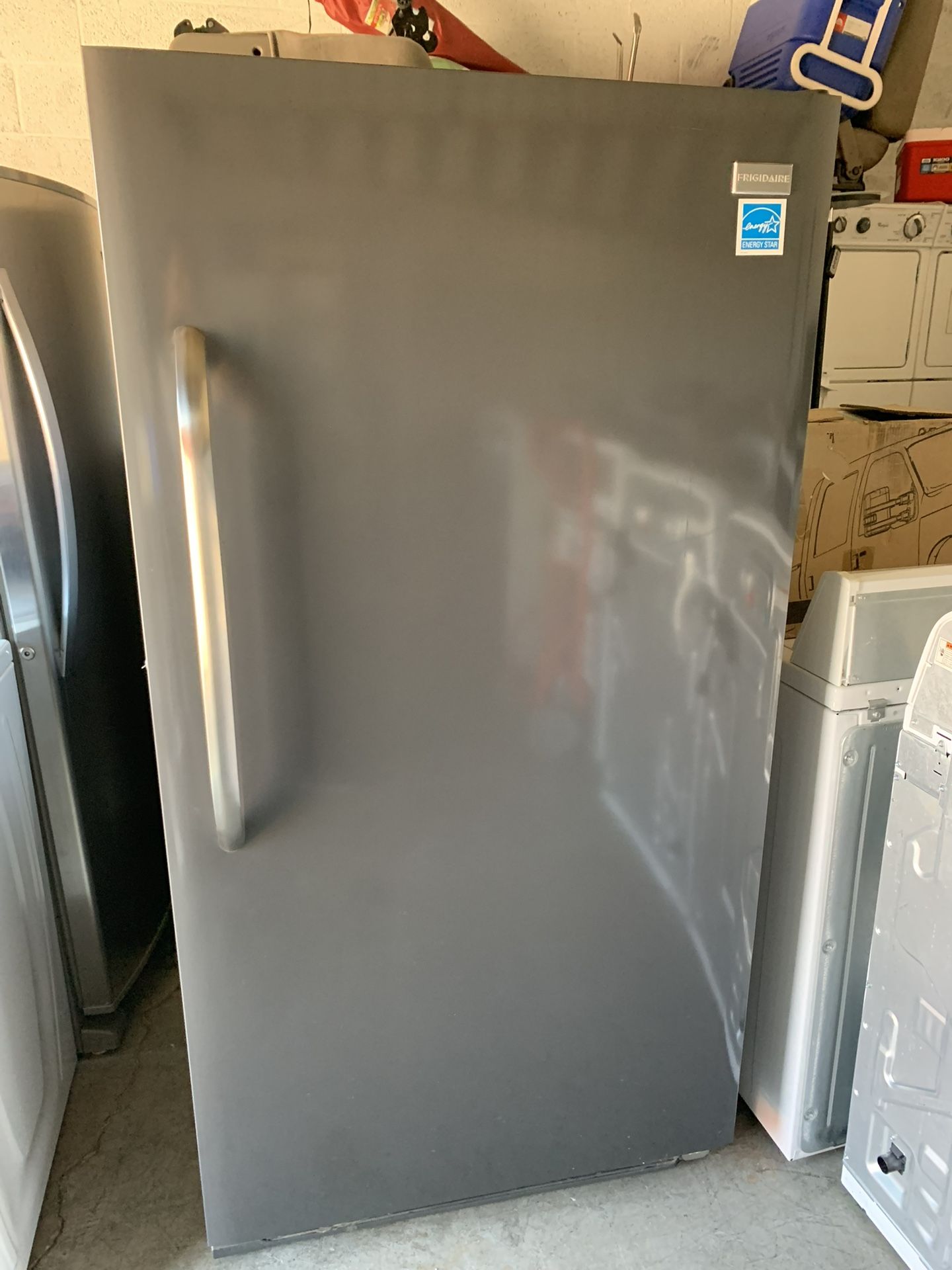 Frigidaire Freezer 18 cu..ft stainless steel