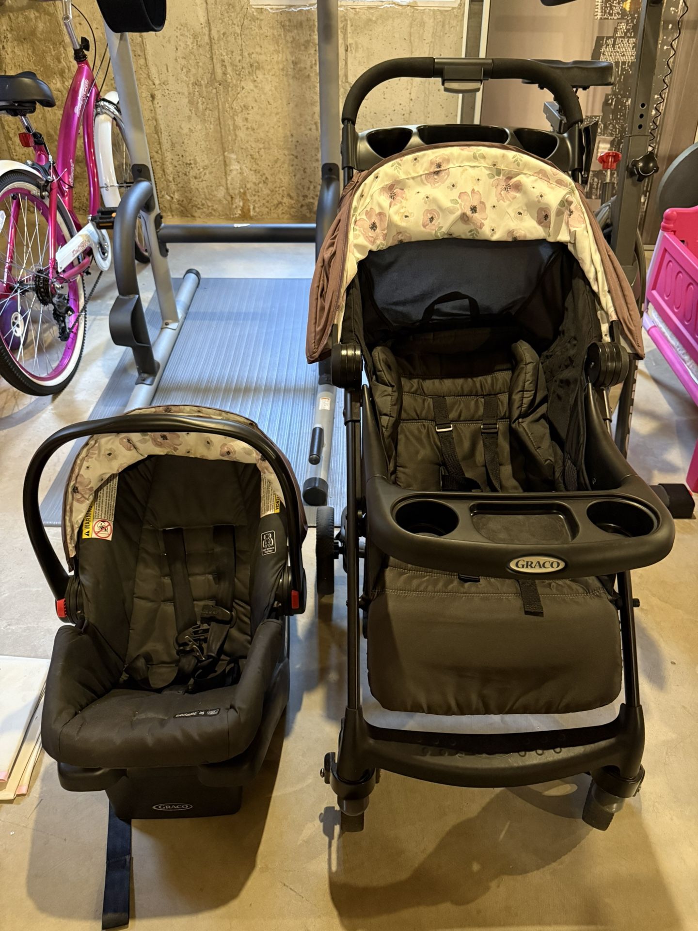 Stroller with Infant Car Seat