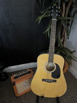 Guitars and speaker