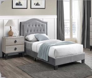 Twin size bed frame only