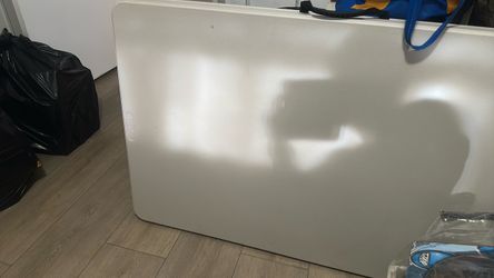 White Rectangular Table