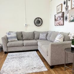 Gray Sectional Couch | Free Delivery