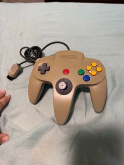 Nintendo 64 Controller Gold