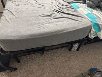 Bed frame and mattress