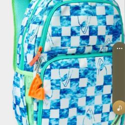 Youth Kids Backpack 17" NWT Sharks Cat&Jack