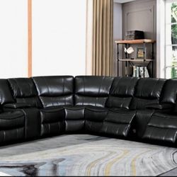 COMFY NEW LARGE RECLINING SECTIONAL SOFA ON SALE ONLY $1399. IN STOCK SAME DAY DELIVERY 🚚 EASY FINANCING 