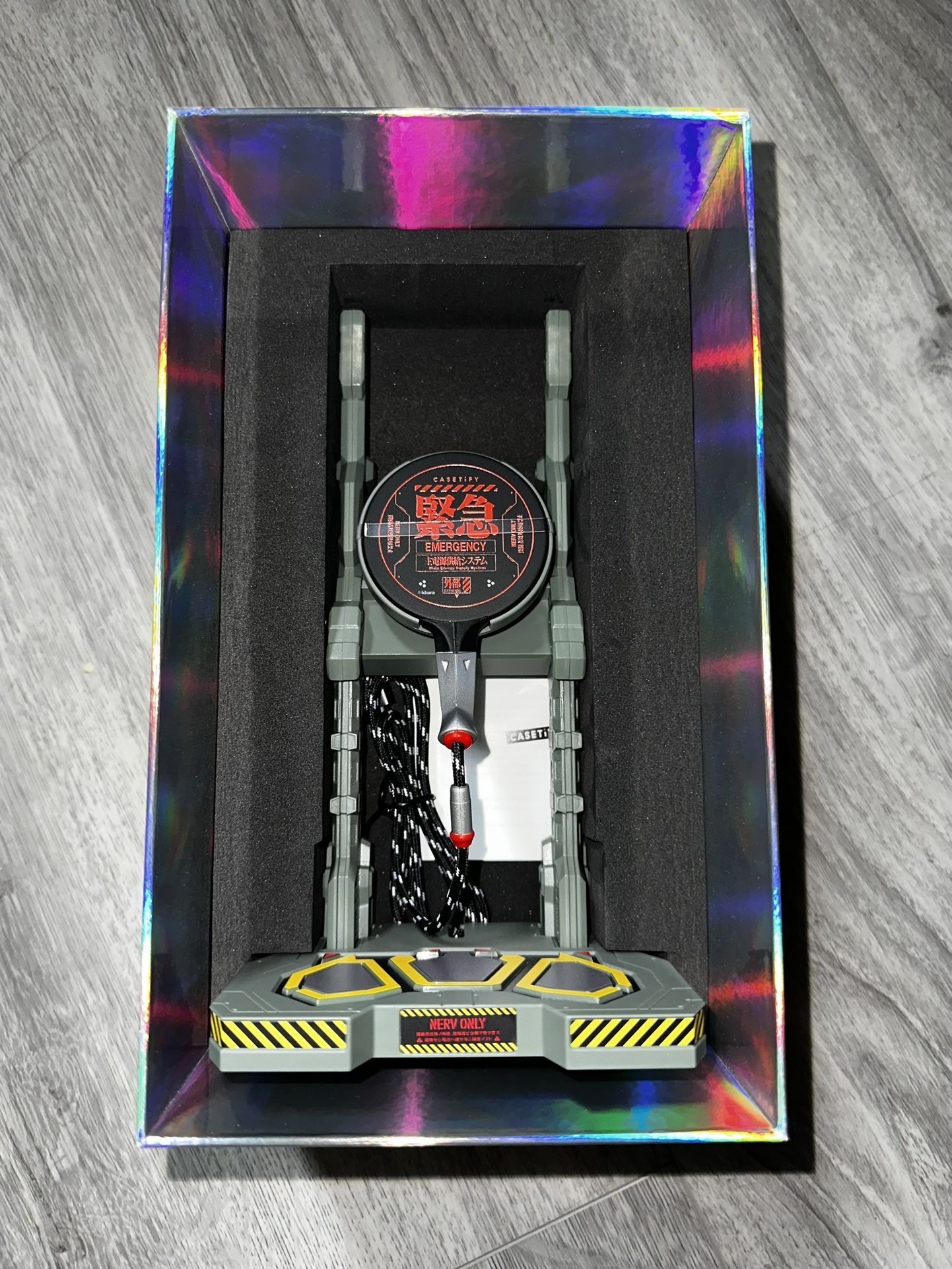 Evangelion / Neon Genesis x Casetify charging dock