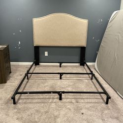 Queen Headboard, Bed Rails