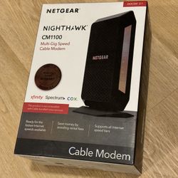 New NETGEAR wifi Multi-Gig Modem