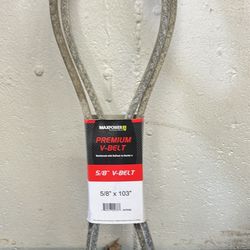 Maxpower 347648 Premium Belt Reinforced with Kevlar Fiber Cords, 5/8" x 103” Brand New  $20 Cash or E-pay RI Daily Deals Message for appt. https://www