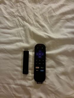 Brand new Roku stick with remote I used it for 2 days  $25-30