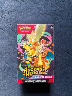Pokémon TCG Mega Evolution Ascended Heroes Booster Bundle