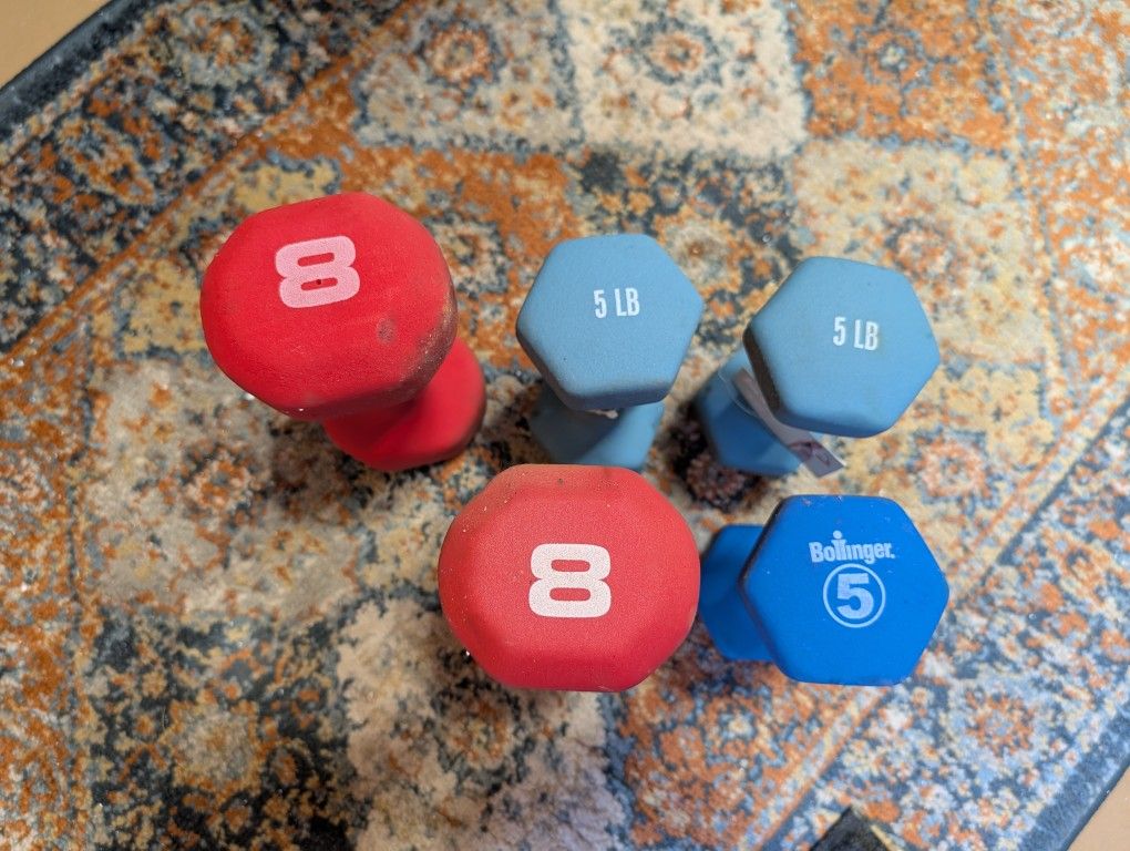 Dumbbell Set 8lb And 5lb