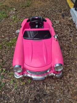 Barbie Malibu Kids Ride-On Electric Car