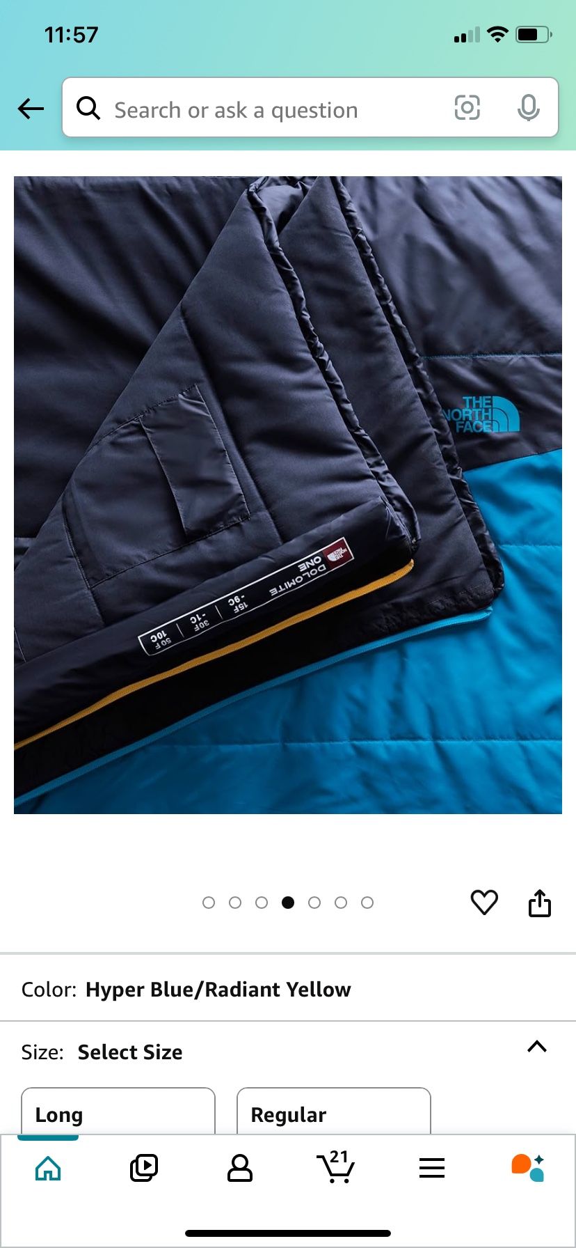 The North Face Dolomite Sleeping Bag