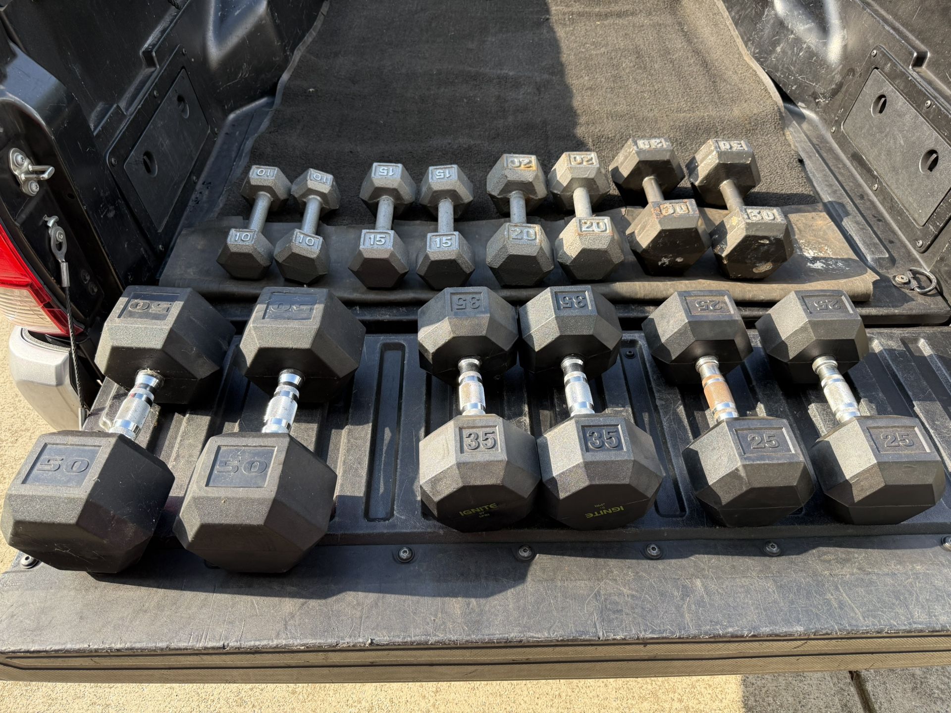 Dumbbells 370 Pounds