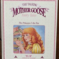 Worlds of Wonder, Talking Mother Goose the Princess & the Pea book only   IN GOOD PRE-OWNED CONDITION   WORLDS OF WONDER  1986  TALKING MOTHER GOOSE F