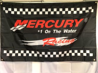 Mercury Racing Wall Flag (3’x5’)