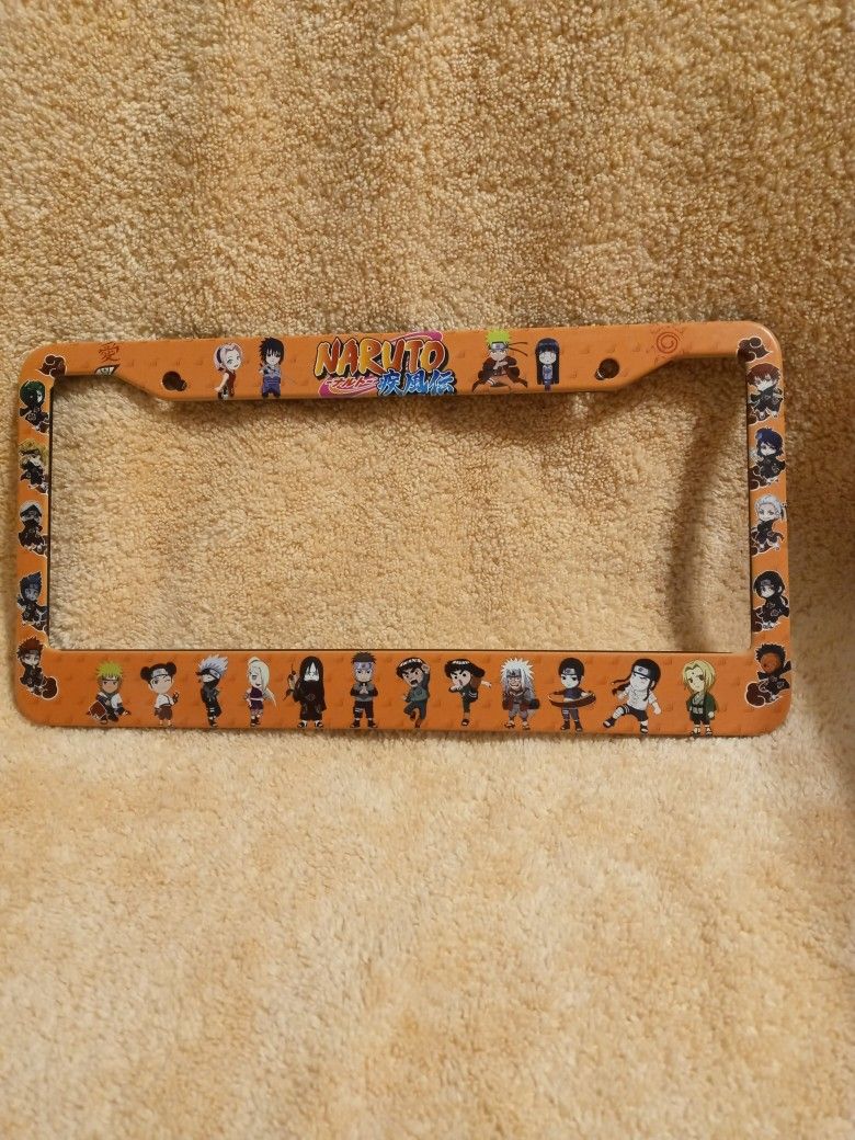 NARUTO License Plate Holder