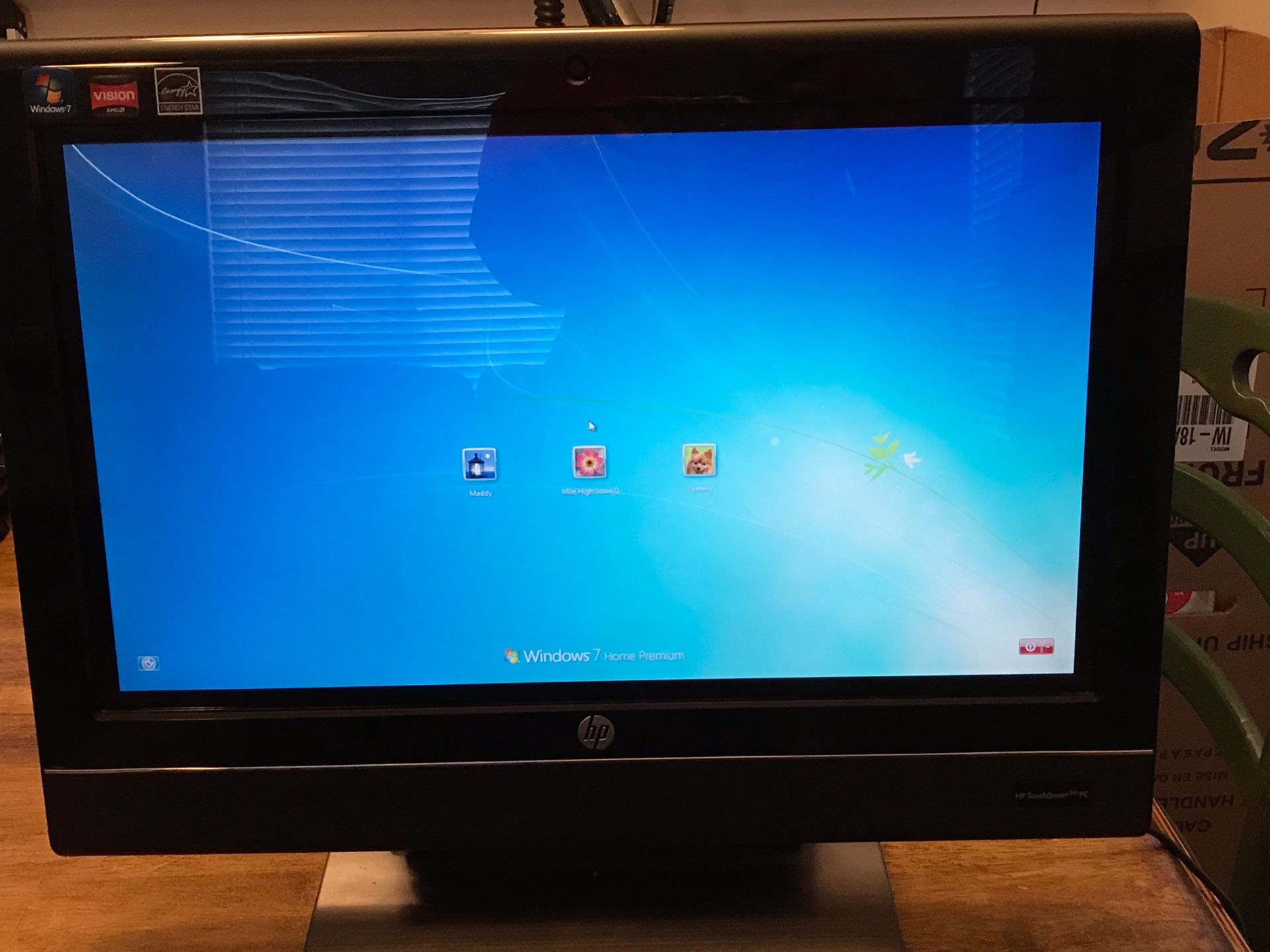 Hp Touchsmart 310 All-In-One Touchscreen