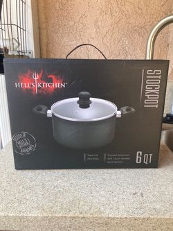 Hell's Kitchen 6 Qt Non-Stick Stockpot