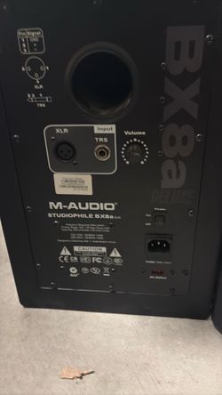 M Audio studio speakers
