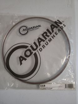 Aquarian 8"  drum head