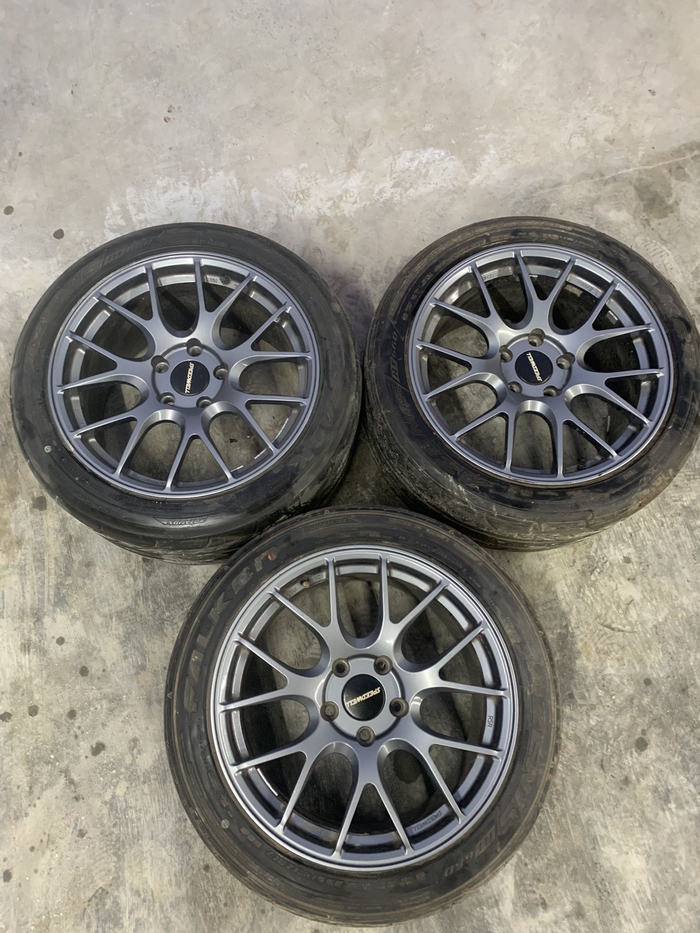 Honda S2000 S2k Speedwell RSR-D96 17” Forged Wheels Rims 5x114.3 AP1 AP2