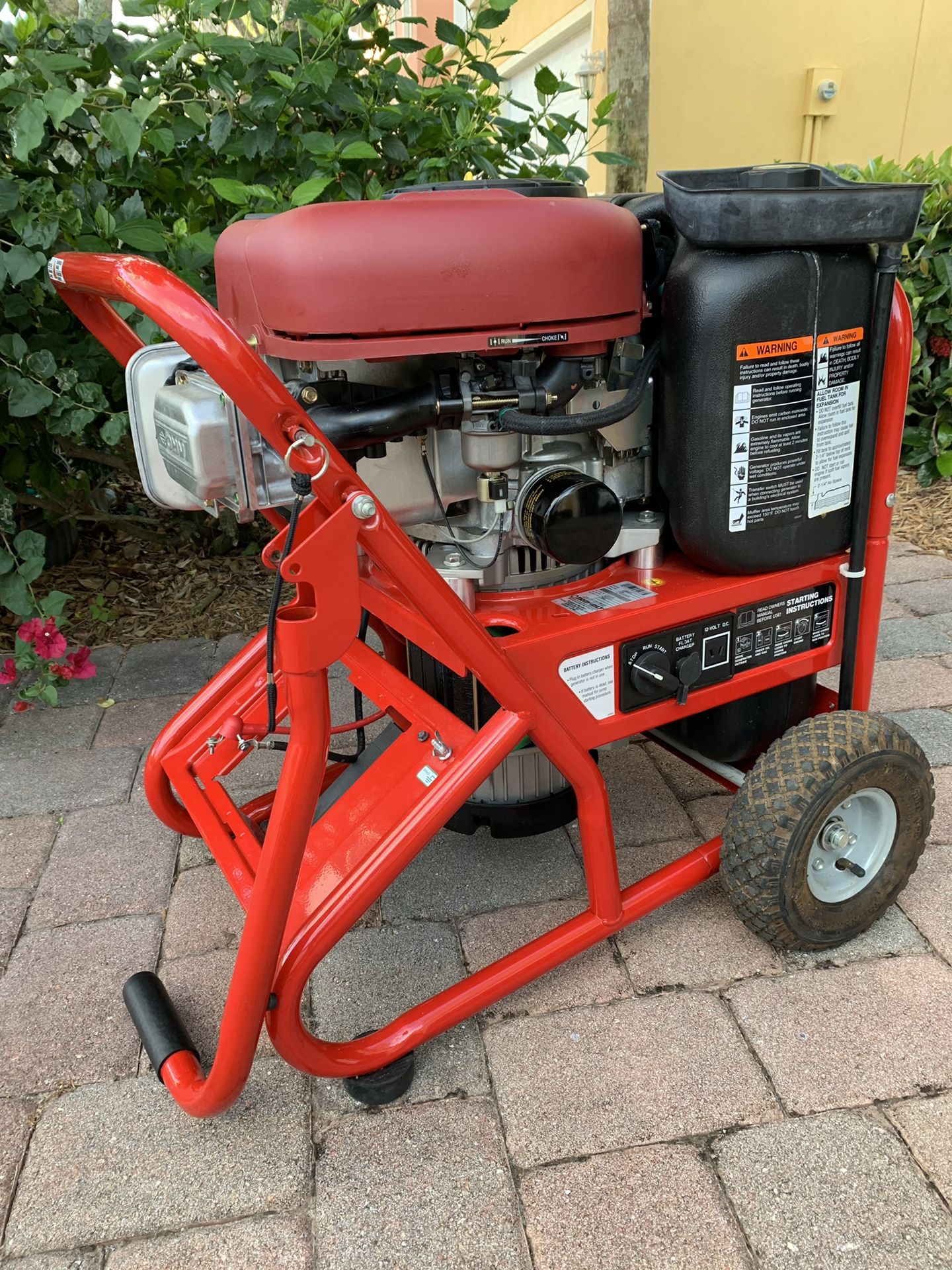 Troy Bilt Generator (Electric Start). 7800 Watt. Like New 785 for Sale