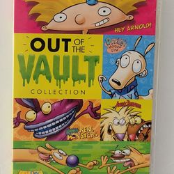 Nickelodeon Out Of The Vault Collection (DVD, 2015) Hey Arnold/Rocko's/ Cat Dog &More. This Nickelodeon Out of the Vault Collection DVD features class