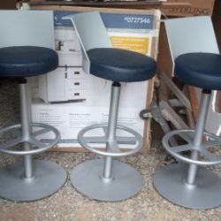 3 Stools Metal Based Heavy