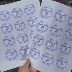 Party Favor Stickers 