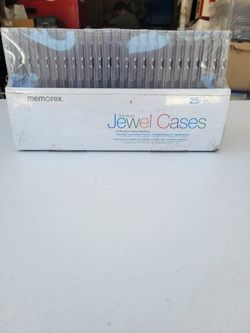 Jewel Cases 25 Pk