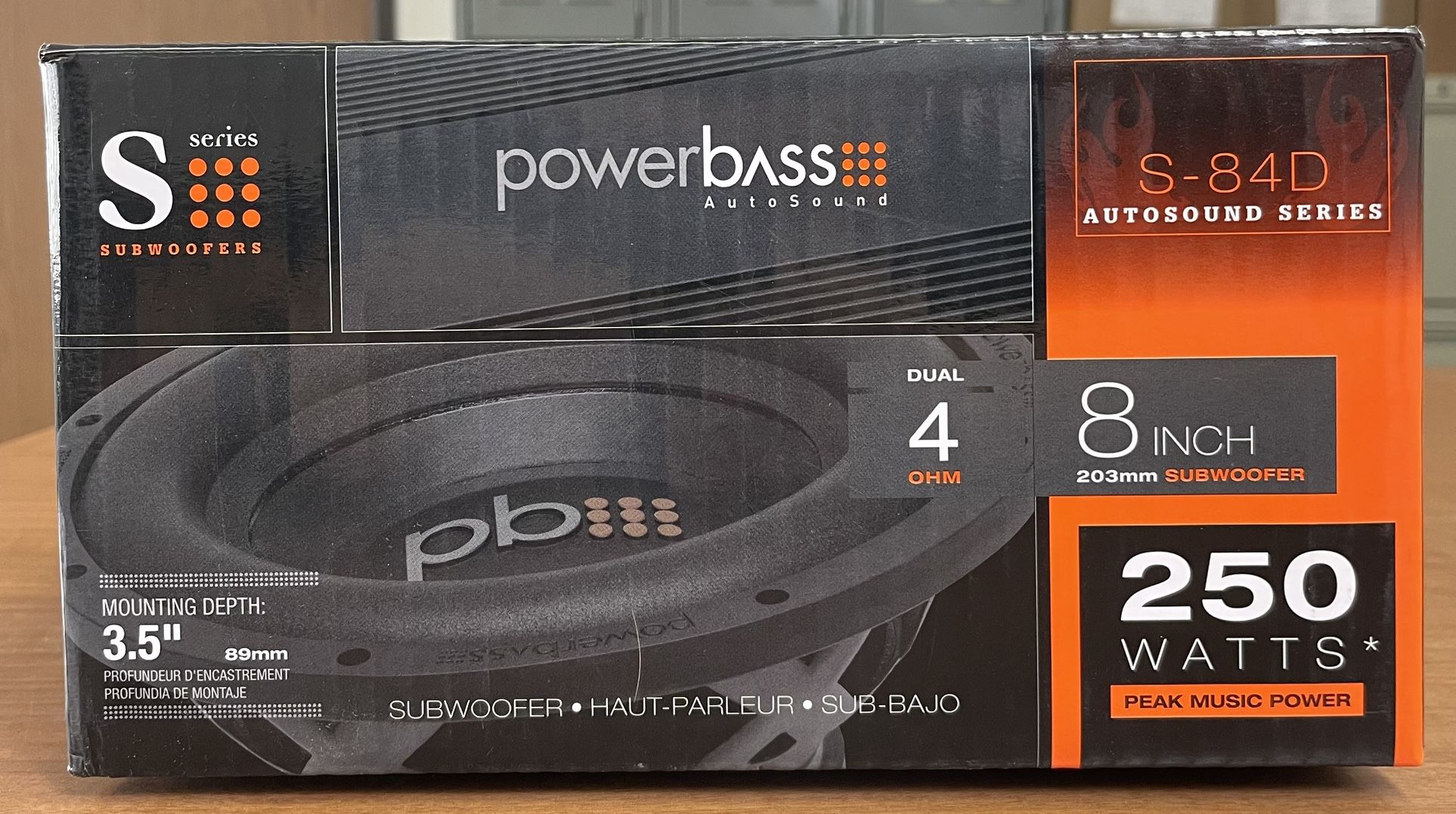 PowerBass S-84D