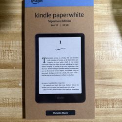 Kindle Paperwhite Signature Edition Gen 12 32GB