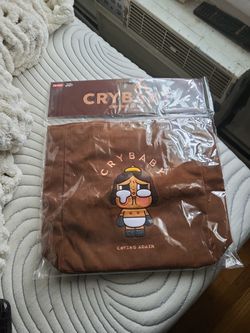 Cry baby crying tote