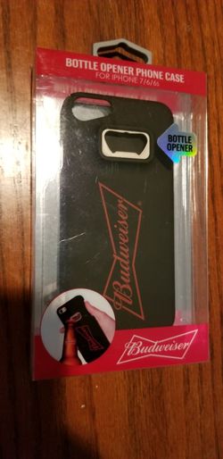 IPhone 7/6/6s Budweiser bottle opener phone case