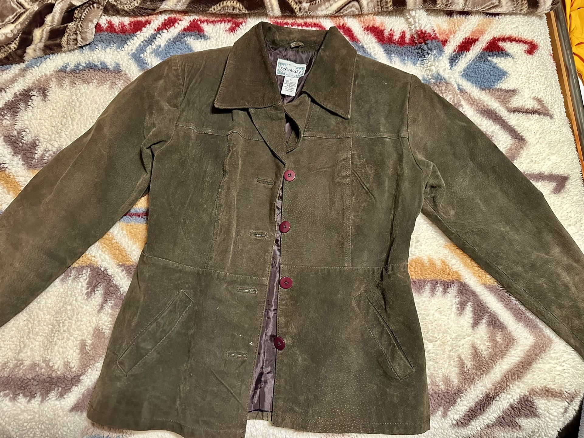 Brown Suede Jacket