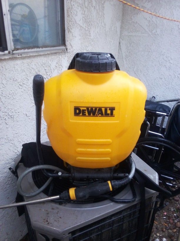 Dewalt Back Pack Sprayer