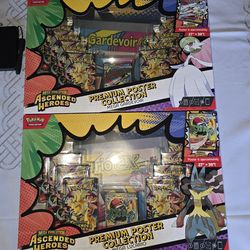 Ascended Heroes Poster Collection Gardevoir and Lucario