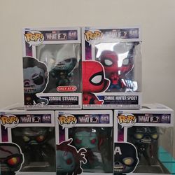 Funko Pop! Marvel What If. Lot Of 5 With 1 Exclusive 