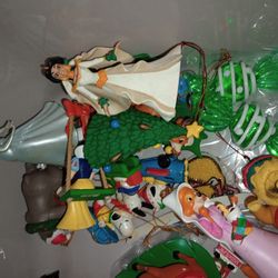 Disney Christmas Ornaments Lot