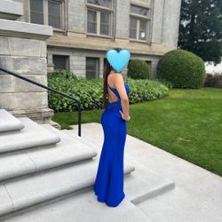 Small Blue Prom Dress