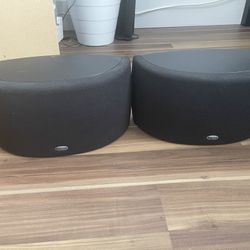 Klipsch C1 And S1 Center And Surround Speakers