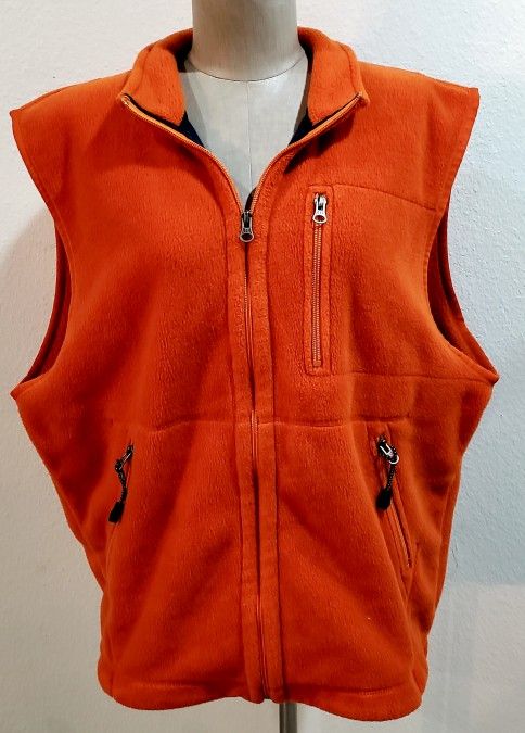 Gap Fleece Sweater Vest Size Men's Large 