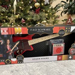 New In The Box FAO Schwarz Stage Stars Electric 6-String Guitar And Amp