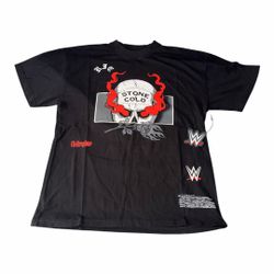 Civil Regime WWE Stone Cold Steve Austin Medium OS Tee 🔥 NWT Rare Collab