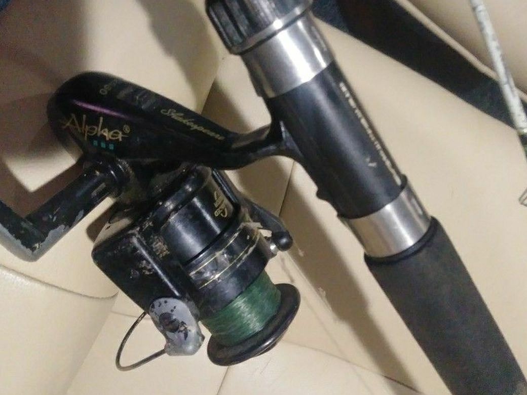 Signature 4080 Rod And Alpha 2560. Fishing Rod And Reel Combo
