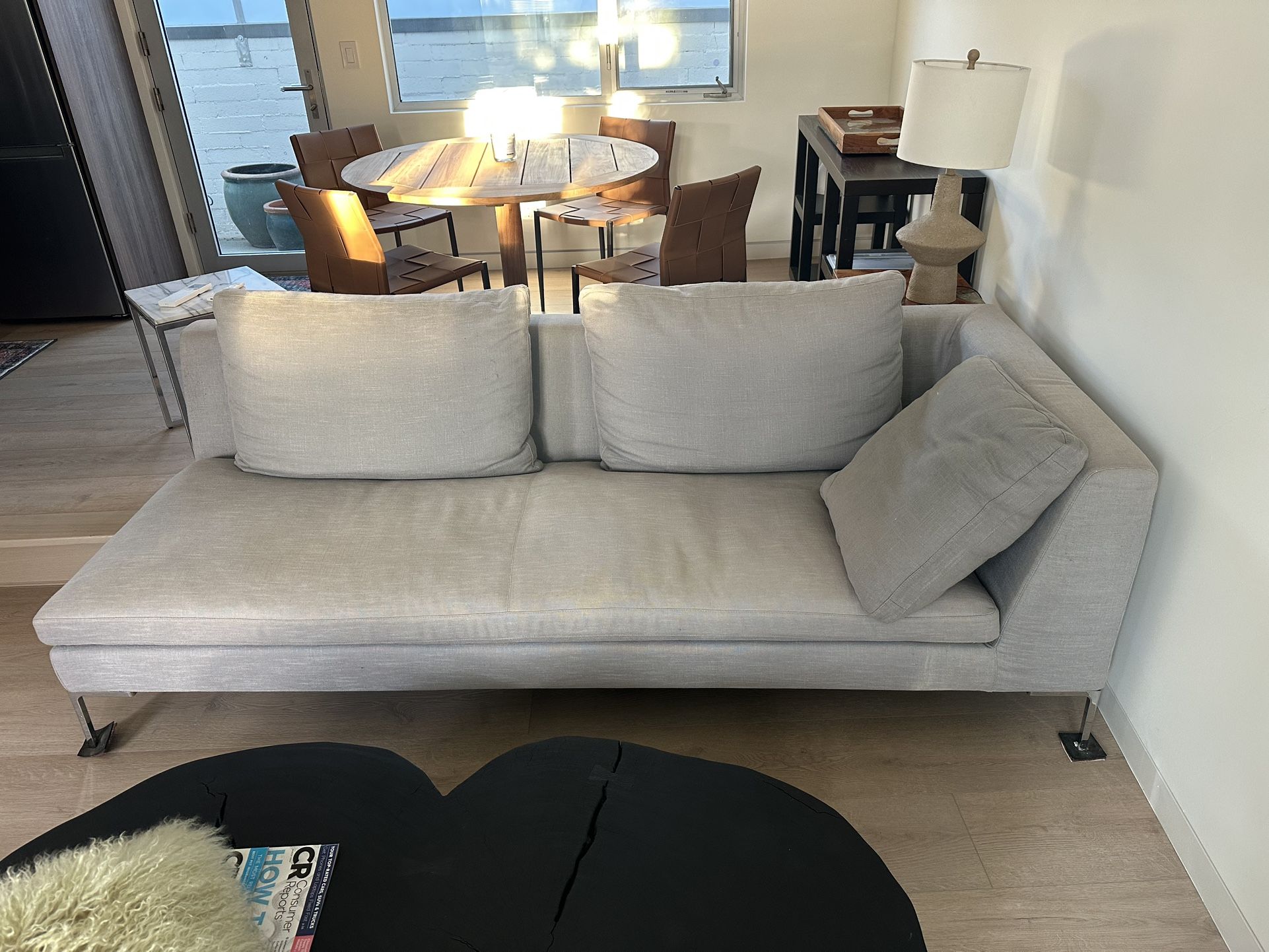 Sofa… A Little Worse For The Wear.